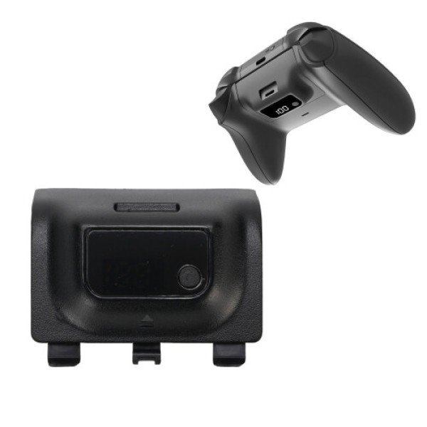 Rechargeable Battery Pack for X/S Controller 1400mAh LED Display 2 Pack Black